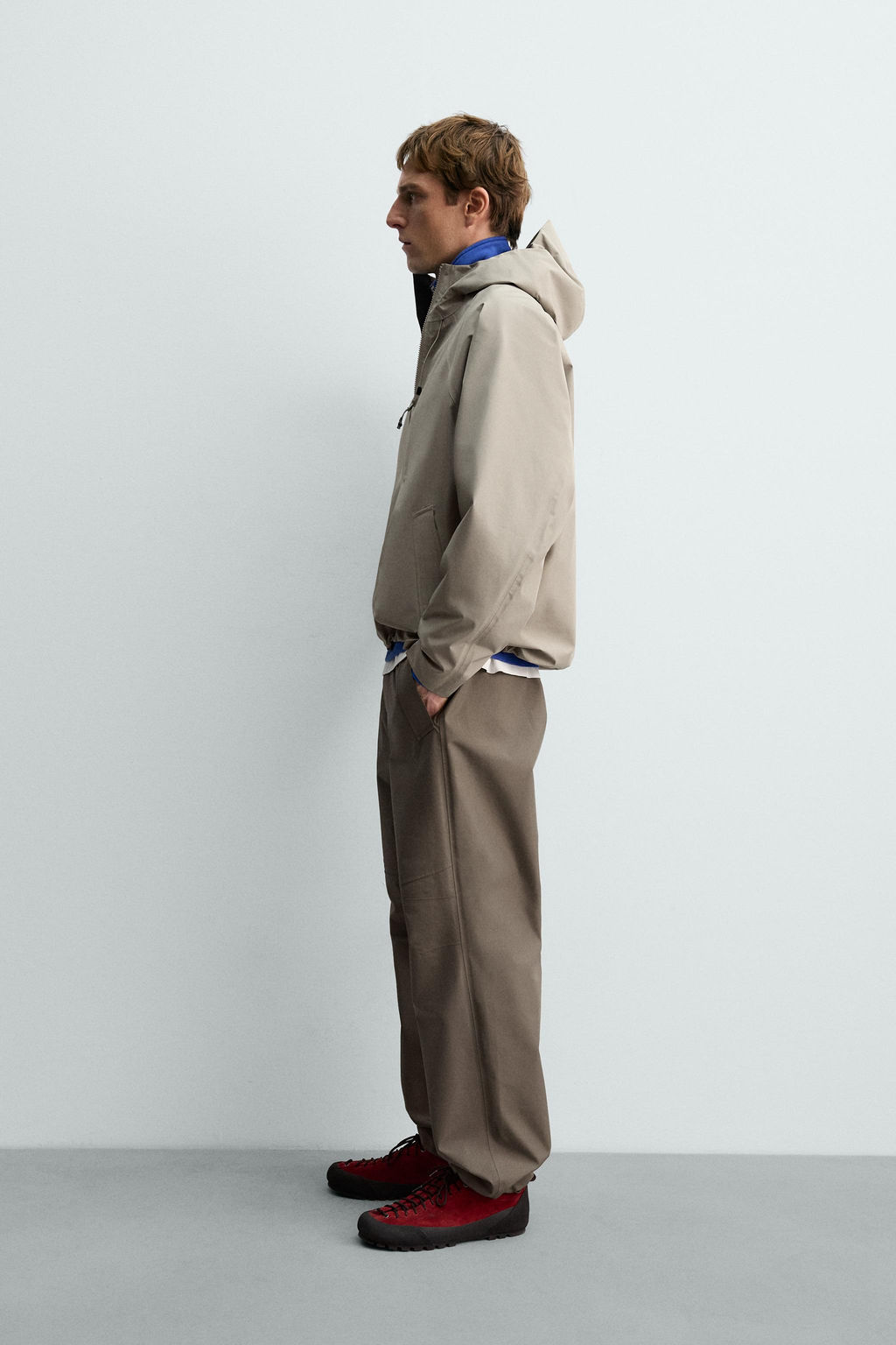 AARON LEVINE X ZARA SHELL TECHNICAL JACKET  фото 4