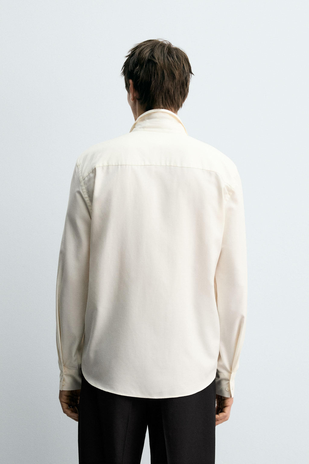 COTTON AND WOOL SHIRT - Zara фото 3