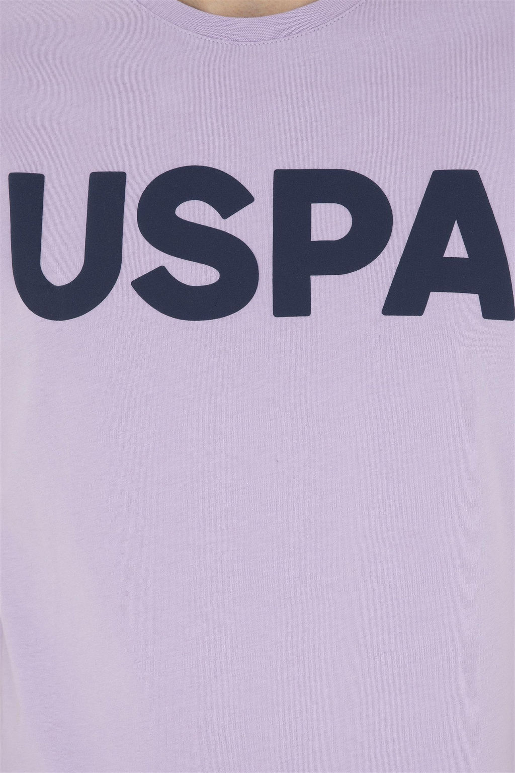 Мужская сиреневая базовая футболка Неожиданная скидка в корзине - U.s. polo assn фото 7