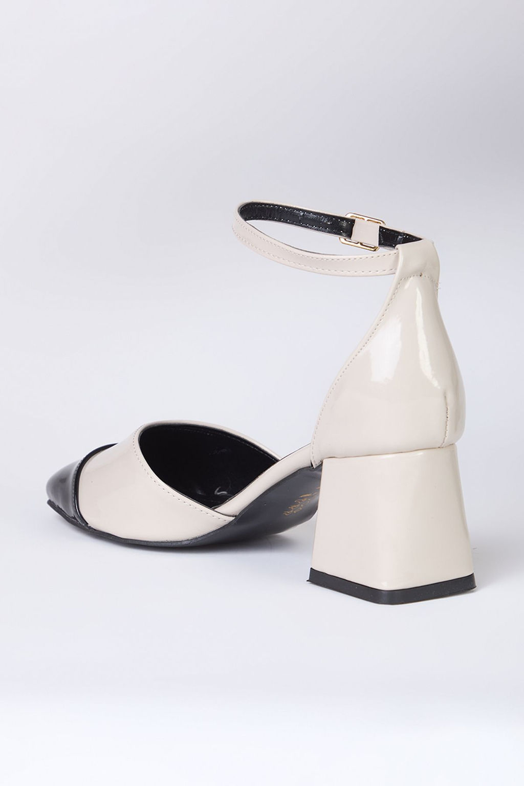 Trendyol Shoes Renk Bloklu Yuvarlak Burun Kad?n Mary Jane Blok Topuklu Ayakkab? TAKSS25TO00024 - Trendyolmilla фото 7