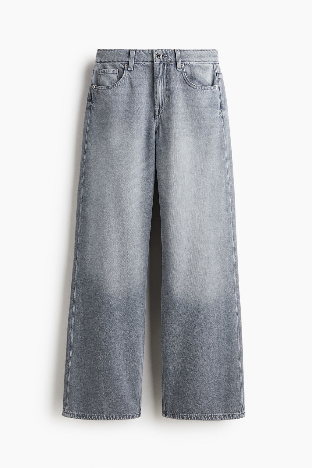 Feather Soft Wide Regular Jeans - H&m фото 2