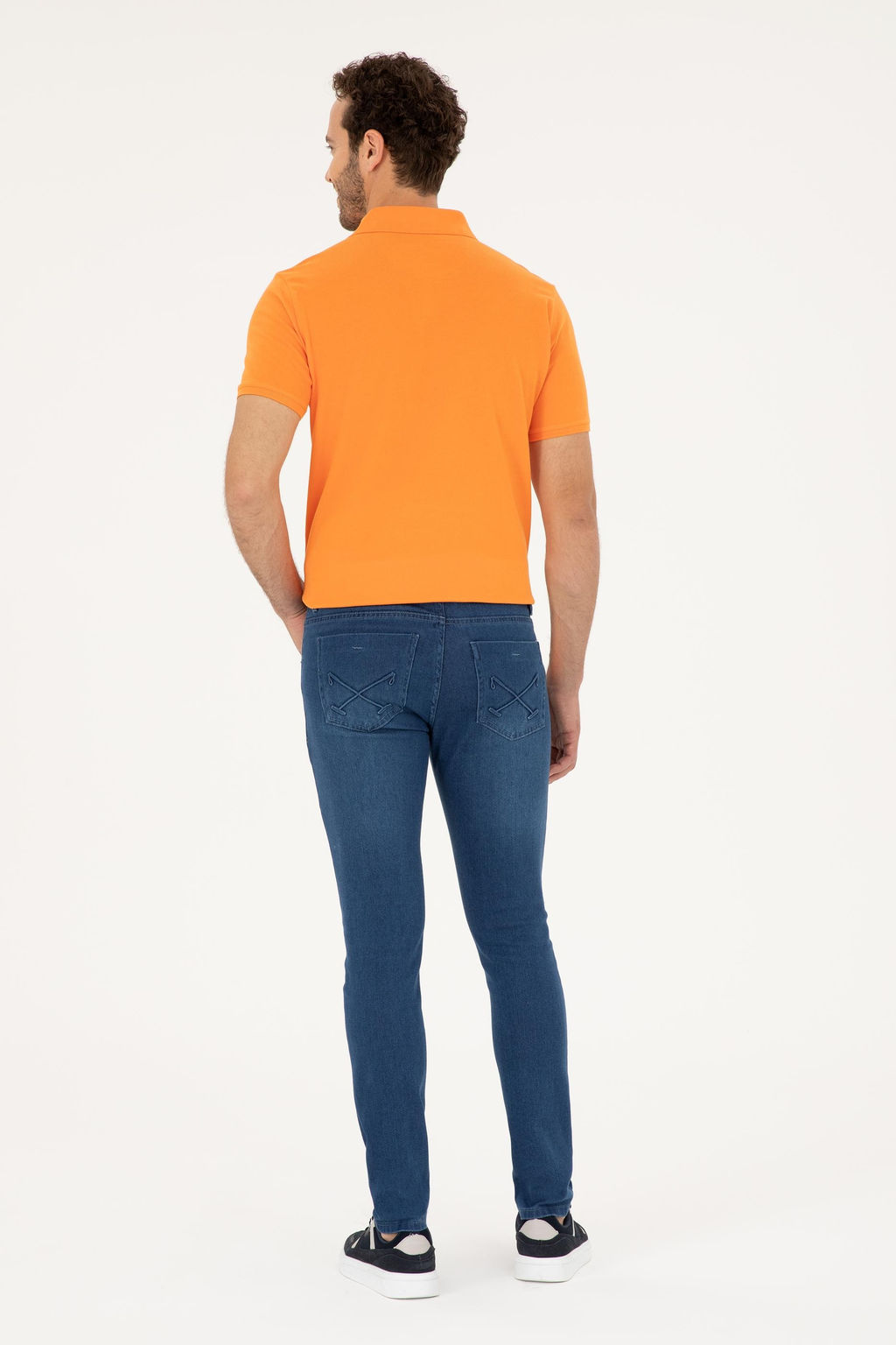 U. S. Polo Assn / Мужские синие джинсовые брюки - U.s. polo assn фото 4
