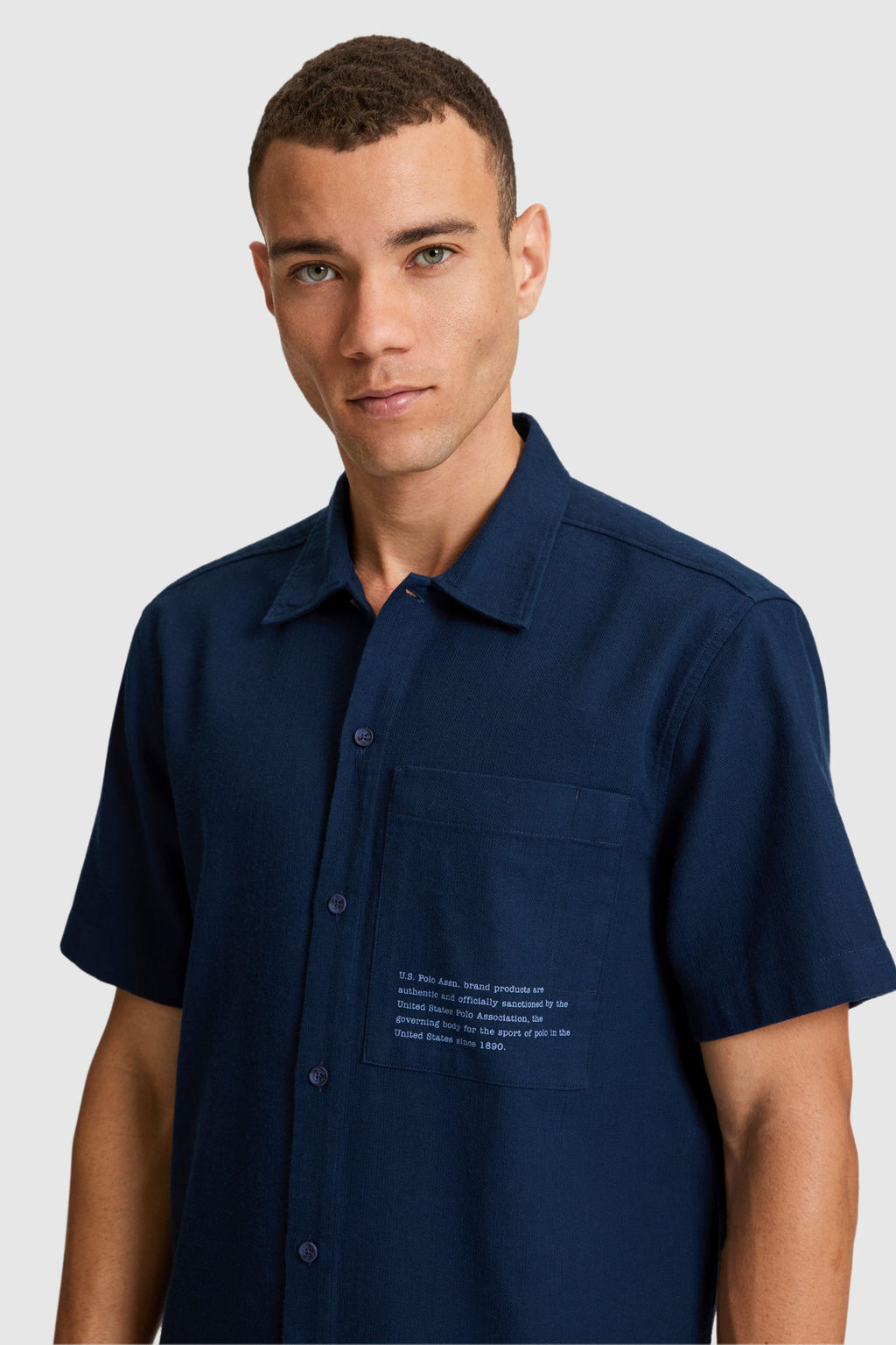 Erkek Lacivert K_sa Kollu G_mlek - U.s. polo assn фото 2