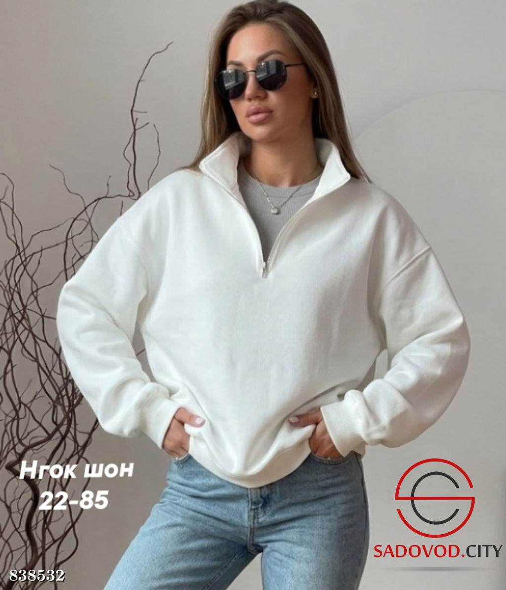 Кофта женская на полузамке - Bruno фото 3