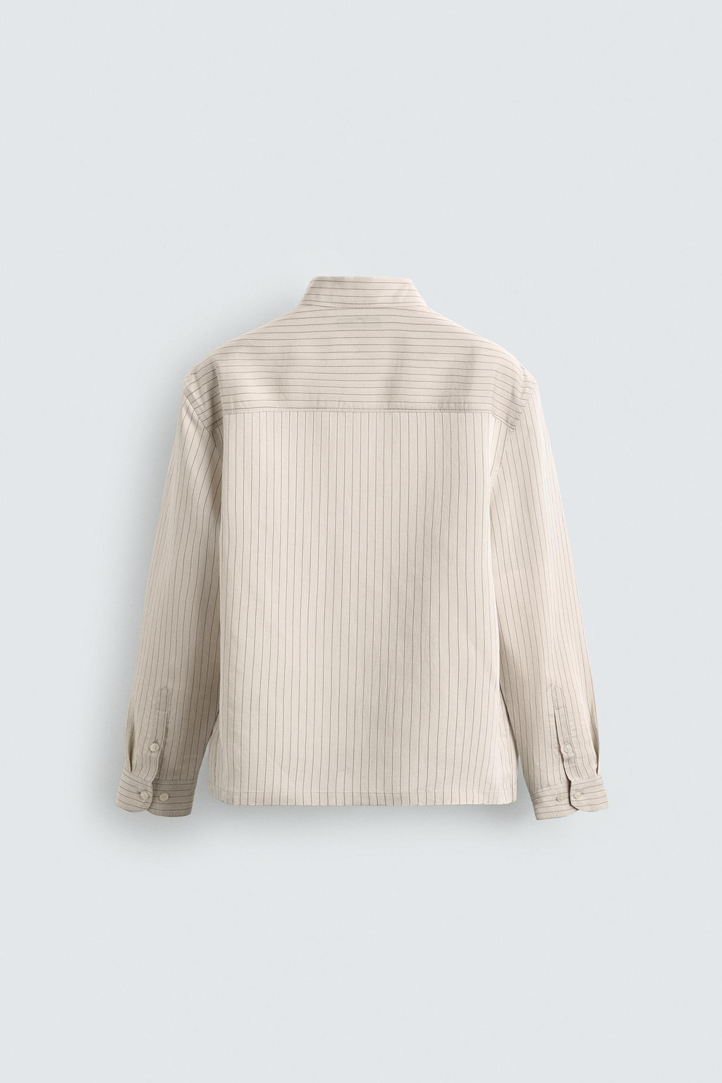 STRIPED RELAXED FIT SHIRT - Zara фото 8