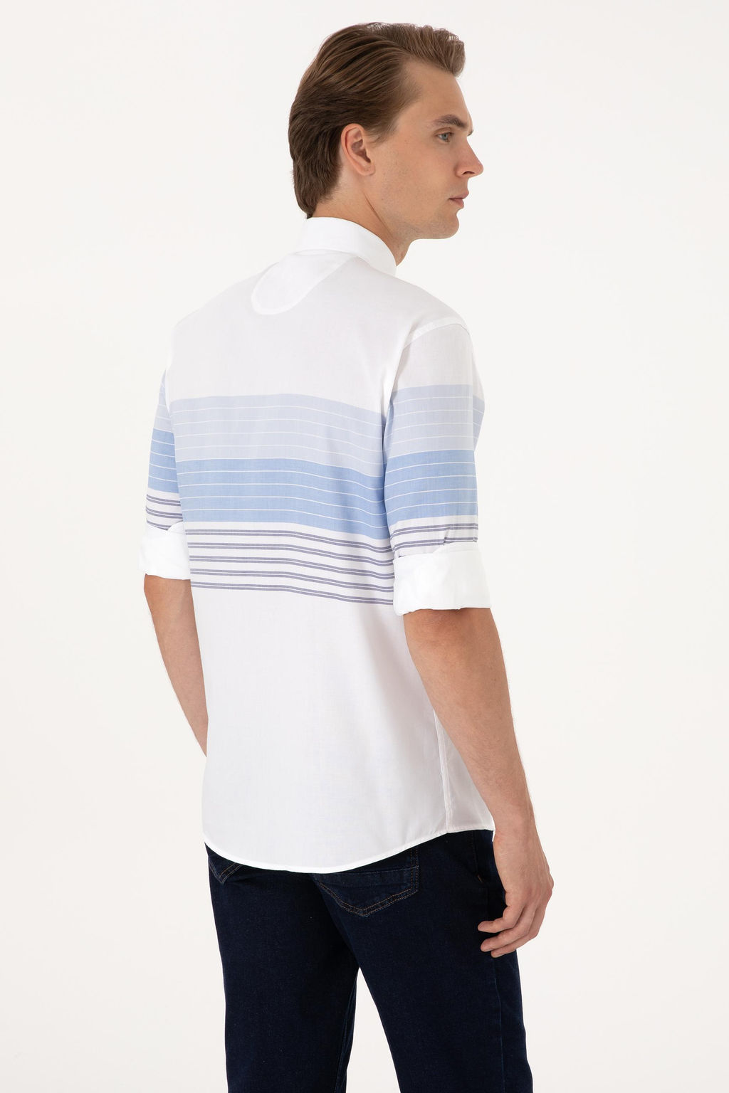 Erkek Lacivert Uzun Kollu G_mlek - U.s. polo assn фото 5