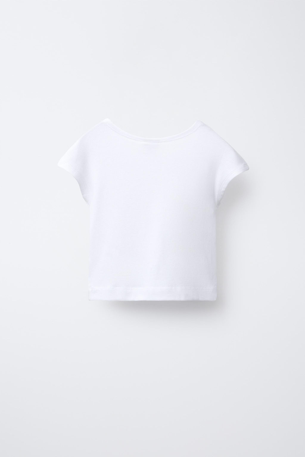 T-SHIRT WITH COTTON AND MODAL - Zara фото 2