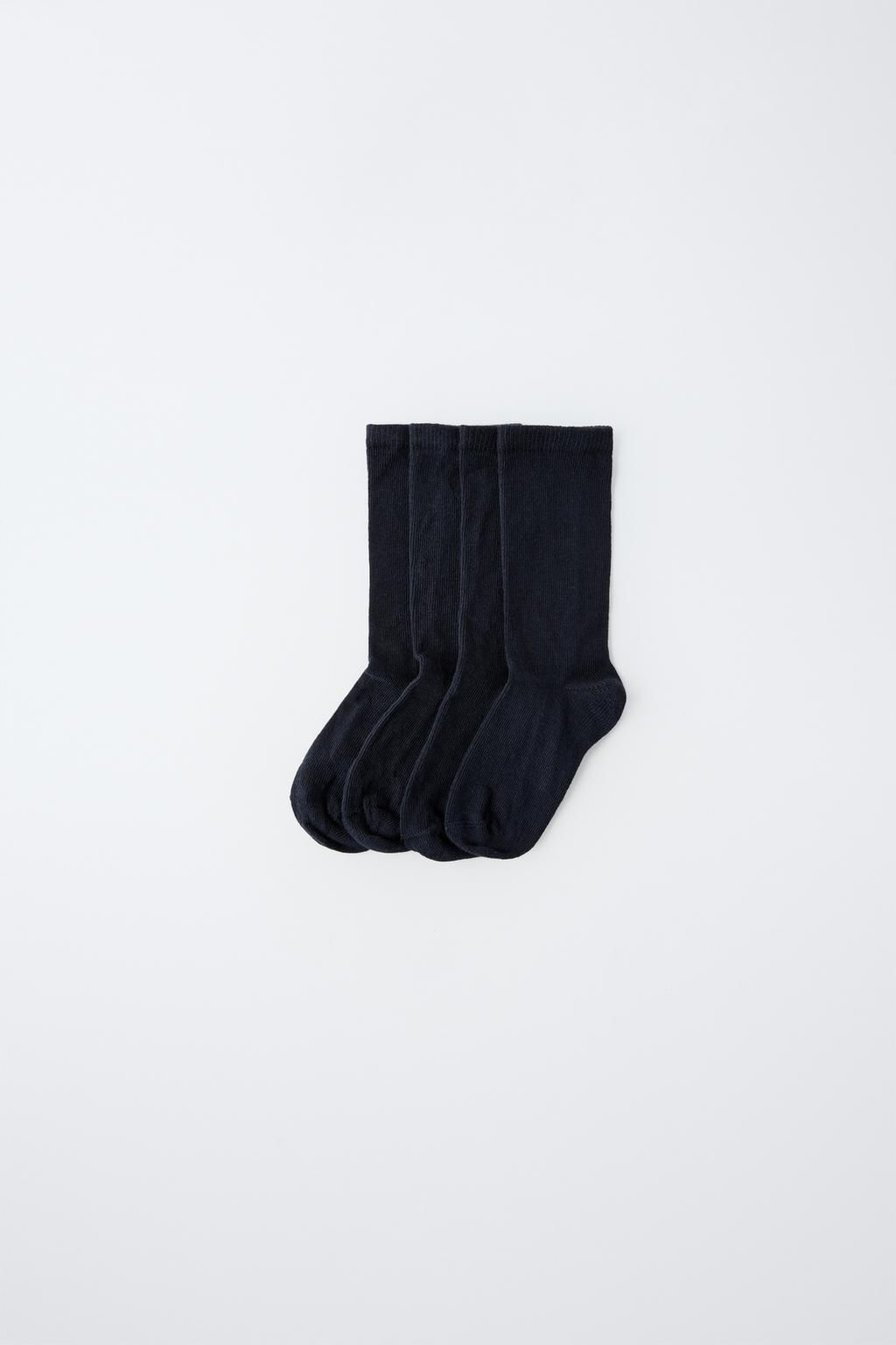 FOUR-PACK OF KNEE-HIGH SOCKS - Zara фото 2