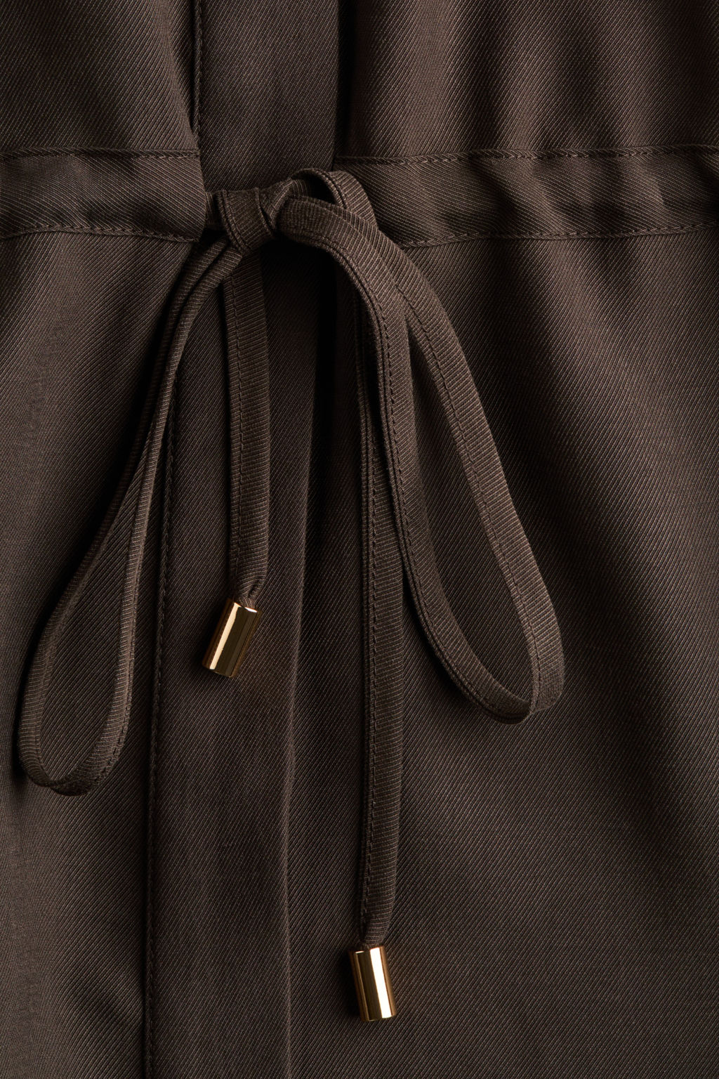 Top de sarga con cord?n de ajuste - H&m фото 5