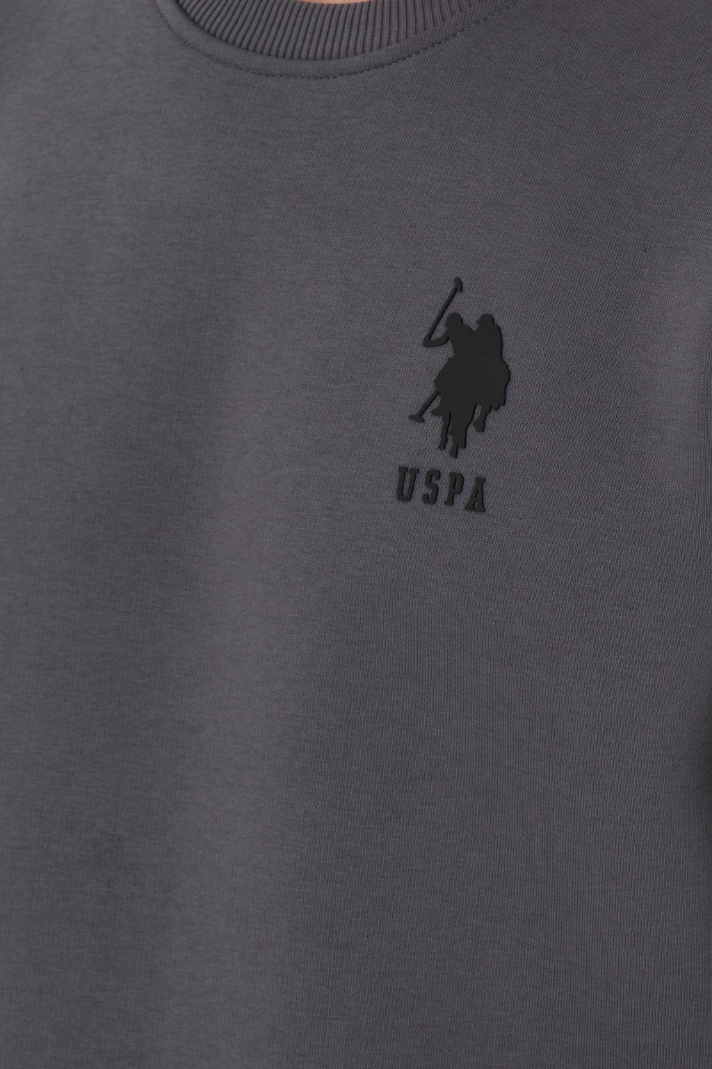 Мужской свитшот антрацитового цвета Неожиданная скидка в корзине - U.s. polo assn фото 7