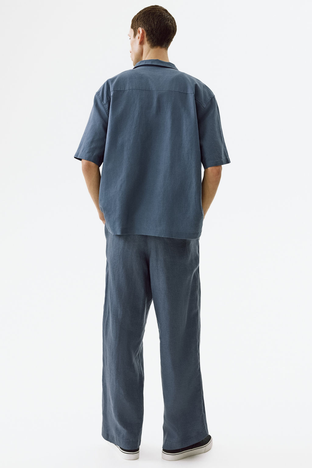 Pantal?n de lino Loose Fit - H&m фото 9