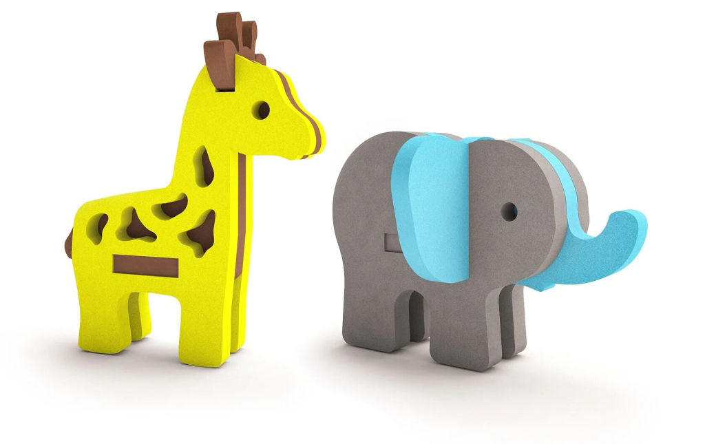 ElBascoToys / Набор мягких конструкторов Зоопарк - El’bascotoys фото 2