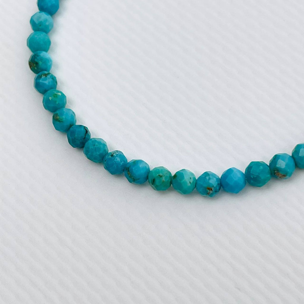 Браслет из Бирюзы 17 см + - Радуга самоцветов фото 3