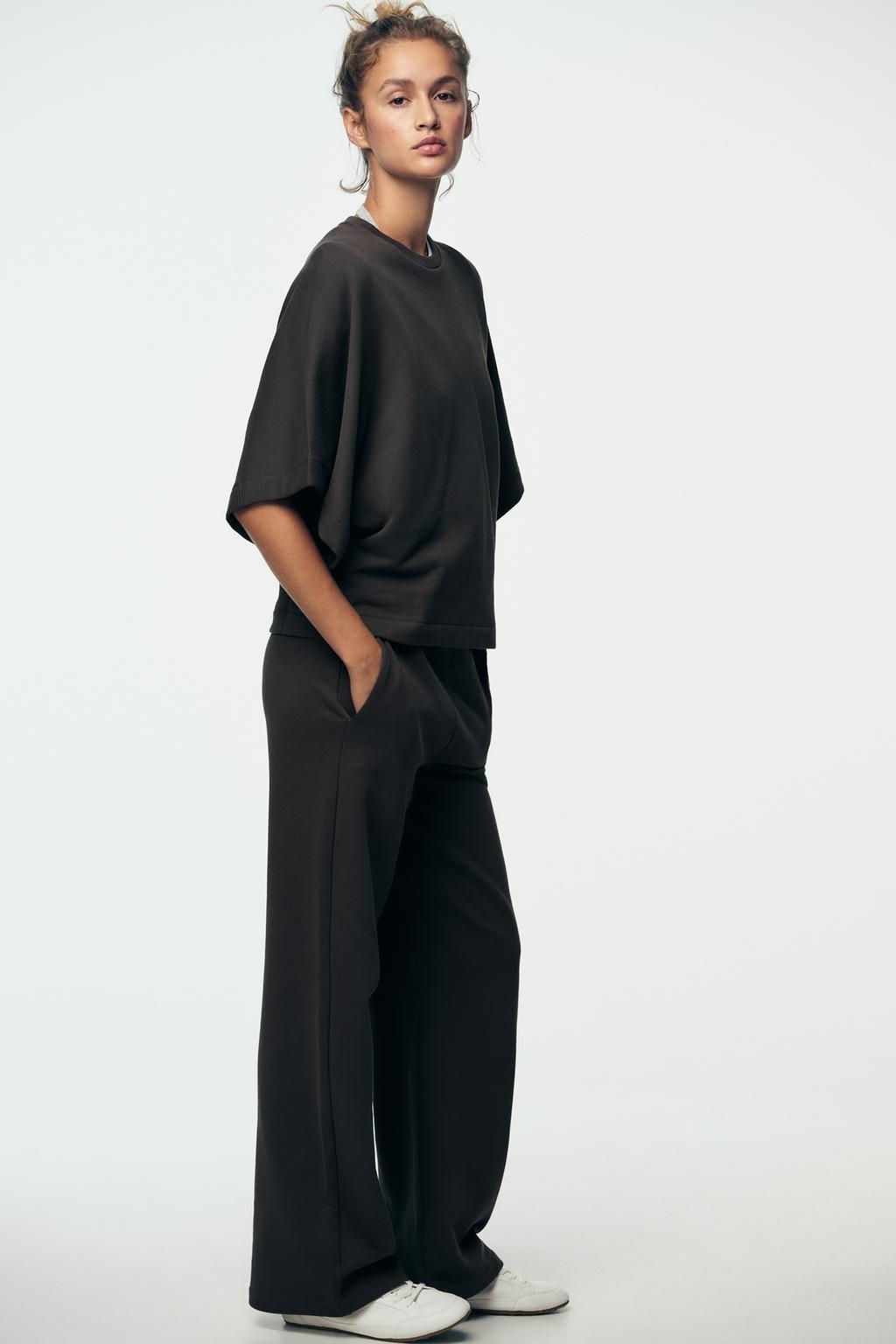 RUSTIC SHORT SLEEVE SWEATSHIRT - Zara фото 13