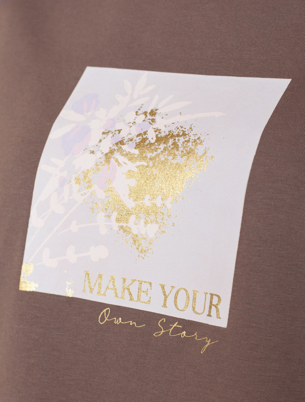 D49.110 Футболка женская т. кофейный