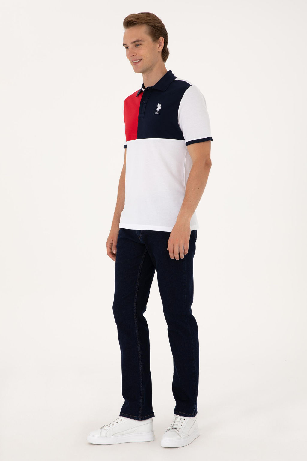 Erkek Beyaz Ti__rt - U.s. polo assn фото 4