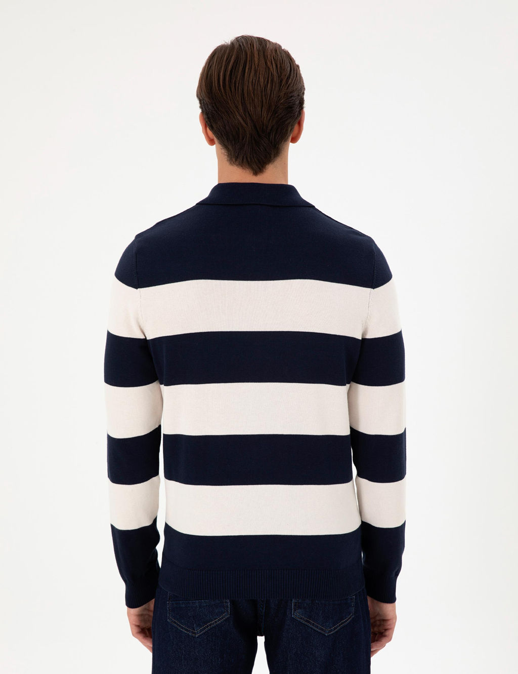 Erkek Lacivert Kazak