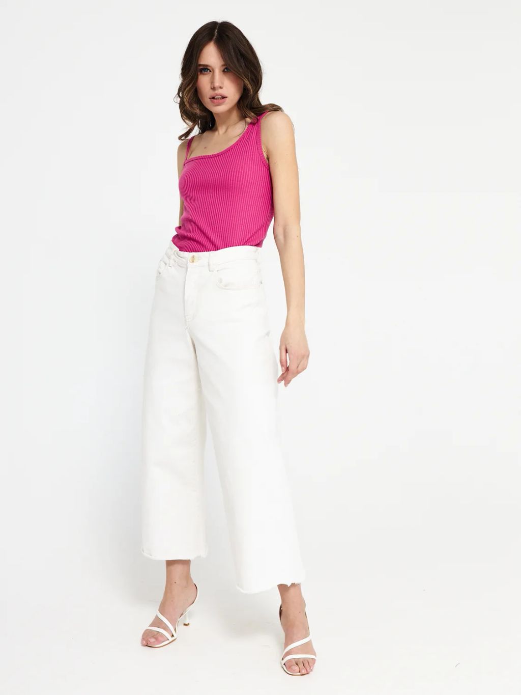 JETTY Ассиметричный топ из вискозы  фото 13