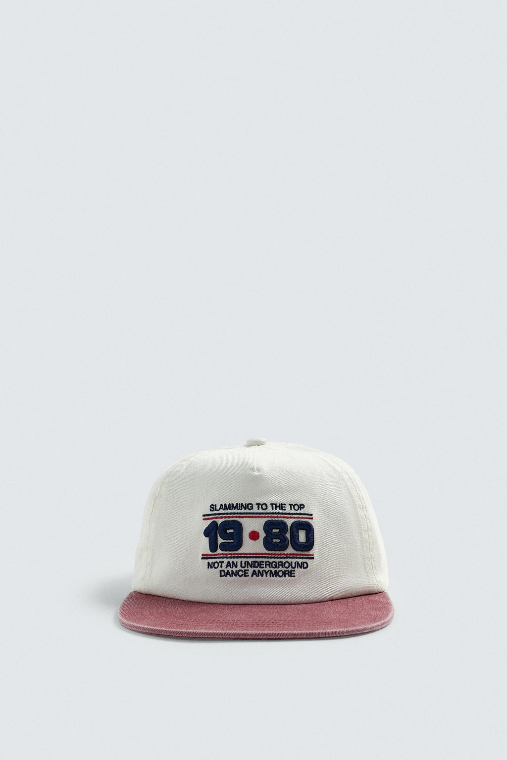 GORRA TEXTO BORDADO / Crudo - Zara фото 2