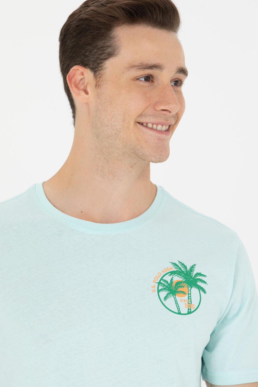 U. S. Polo Assn Мужская футболка Nil с круглым вырезом - U.s. polo assn фото 2