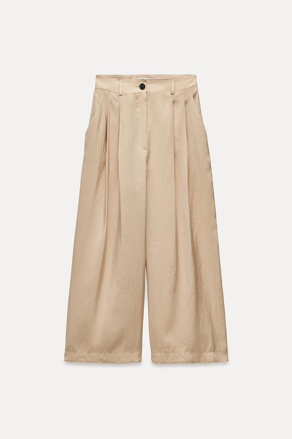 ZW COLLECTION DARTED TROUSERS - Zara фото 5