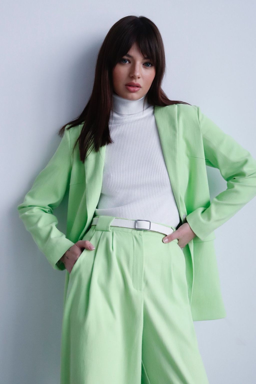 Жакет удлинённый с английским воротником - Martichelli фото 67