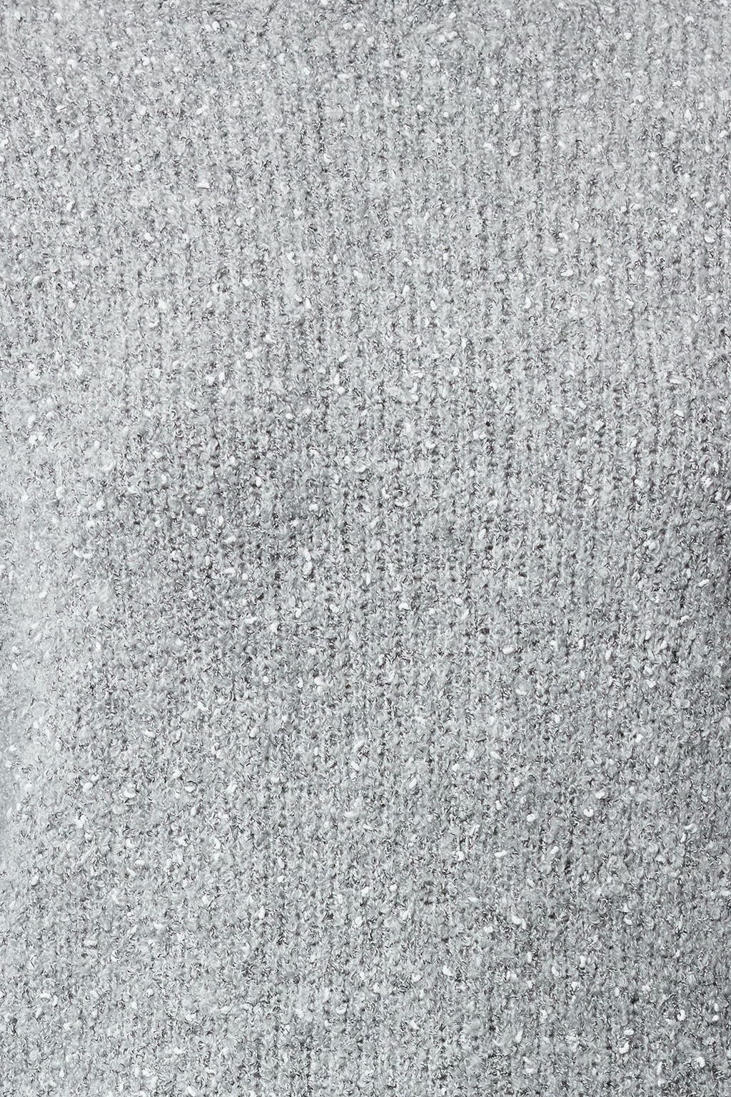 Gri Yumusak Dokulu Pamuklu Triko Kazak TWOAW25KZ00005 - Trendyolmilla фото 3