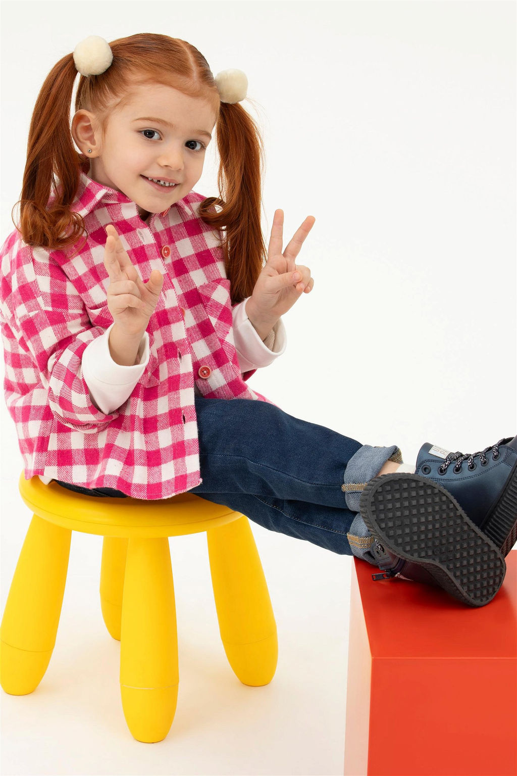 U. S. Polo Assn Рубашка с длинным рукавом цвета граната для девочек - U.s. polo assn фото 5