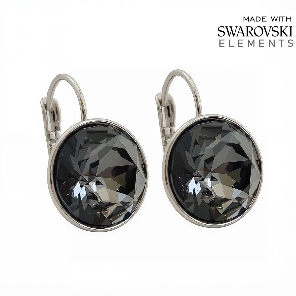 Серьги с кристаллами Swarovski