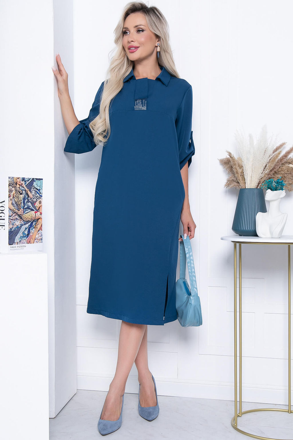 Платье Сабина (джинс) П7120 - Lt collection фото 16