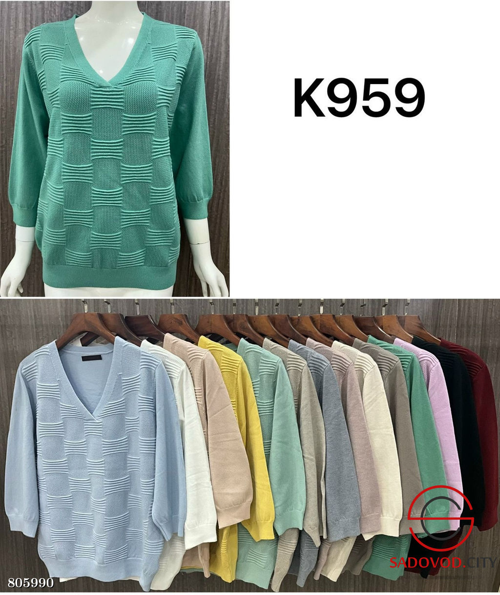 Кофта женская с v-вырезом - Bruno фото 8