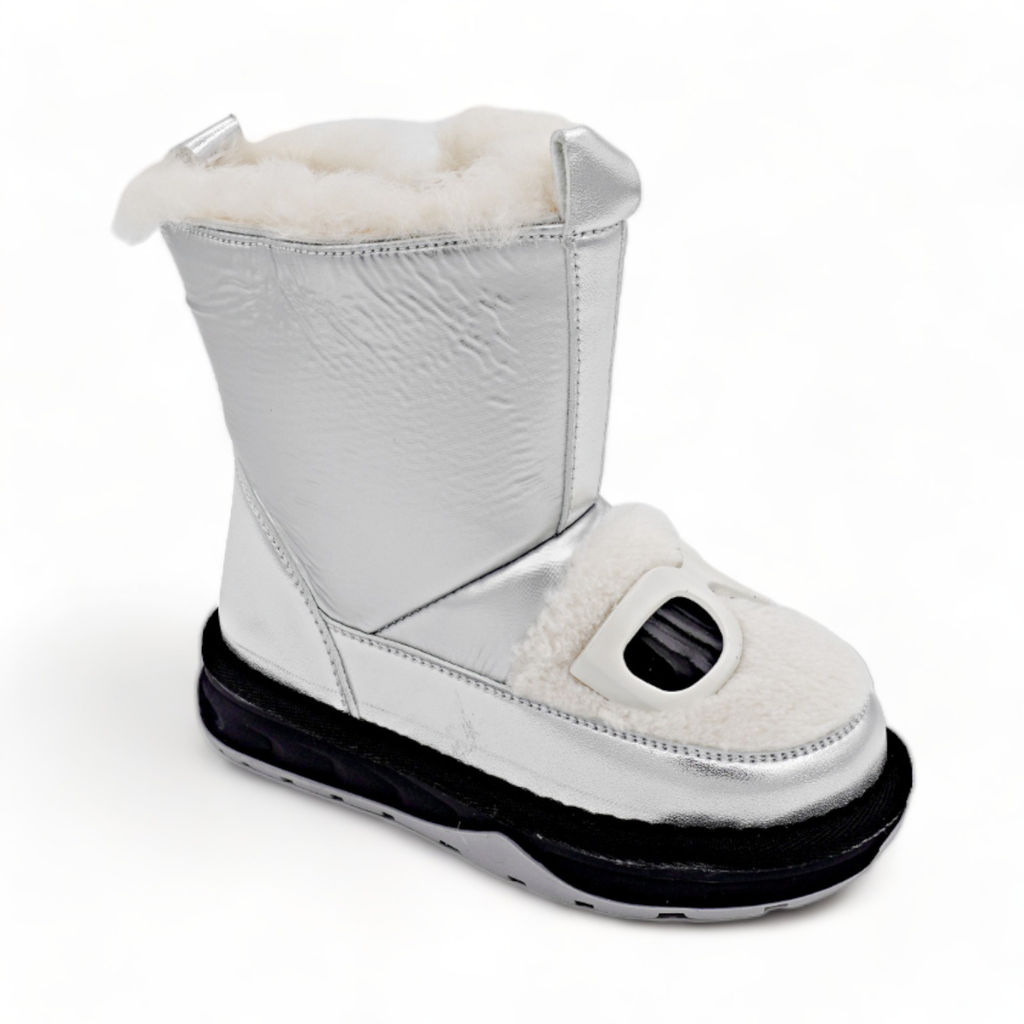 сапоги В8888-6 серебро - Ирина фото 2