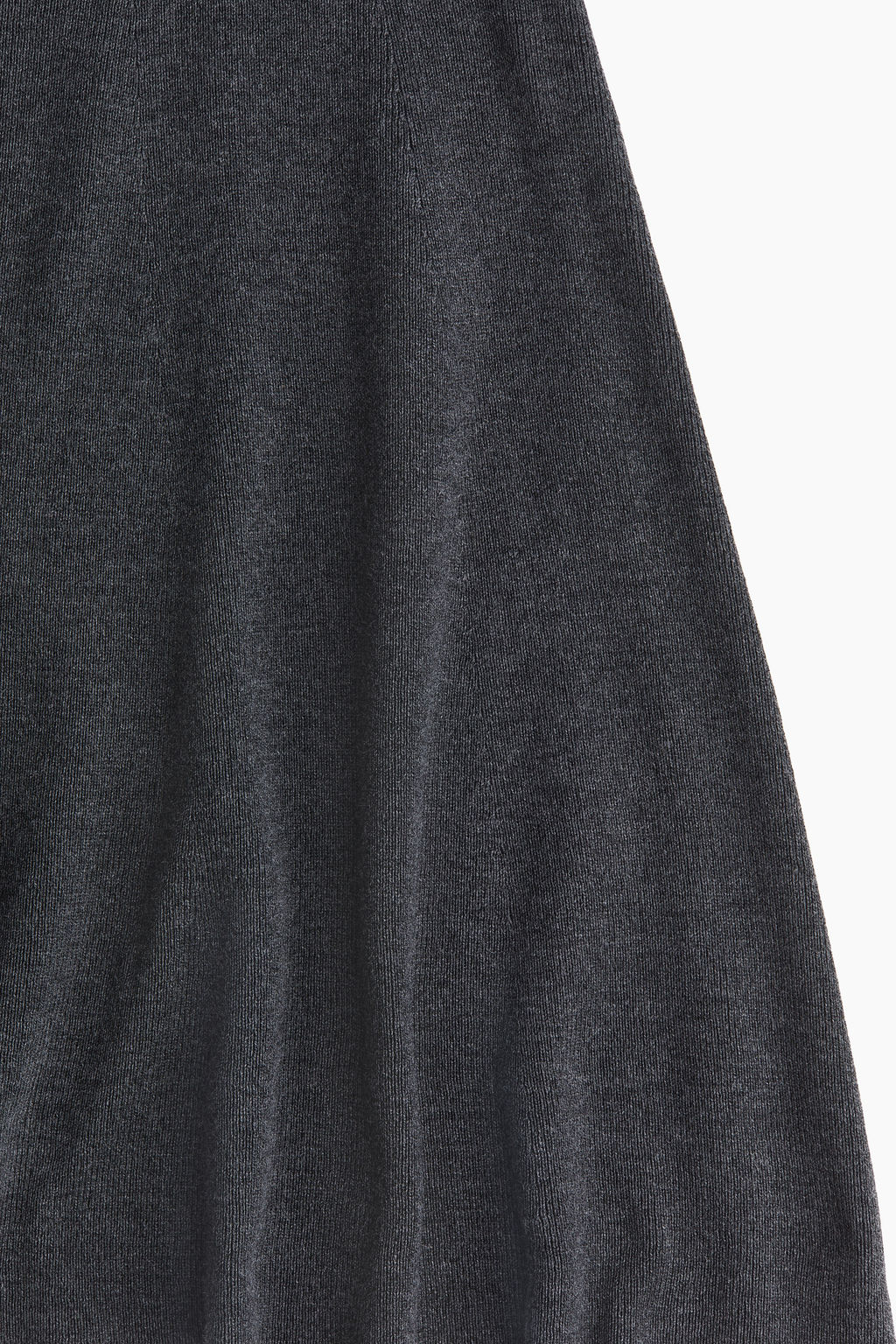 Vestido en punto acanalado con cuello perkins - H&m фото 7