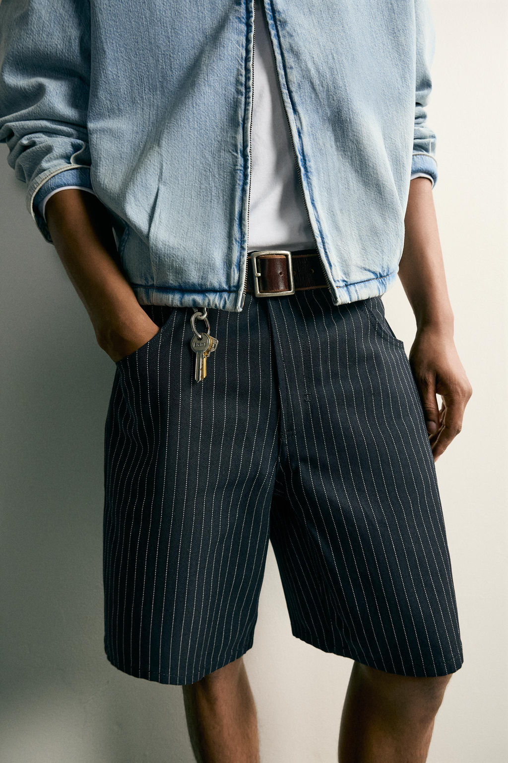 BERMUDA BAGGY FIT RAYA DIPLOM?TICA / Marino oscuro - Zara фото 5