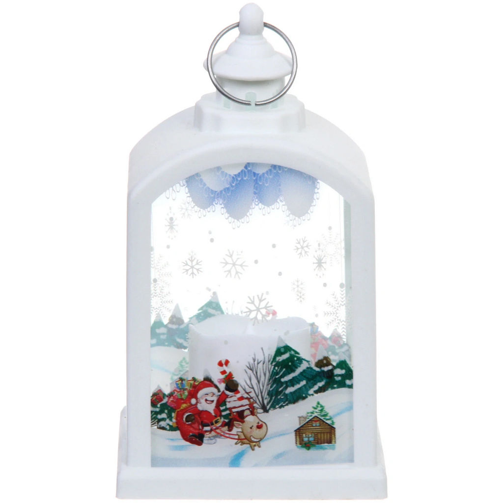 Сувенир с подсветкой "Волшебный день" 7,8*5,5*14 см, Белый