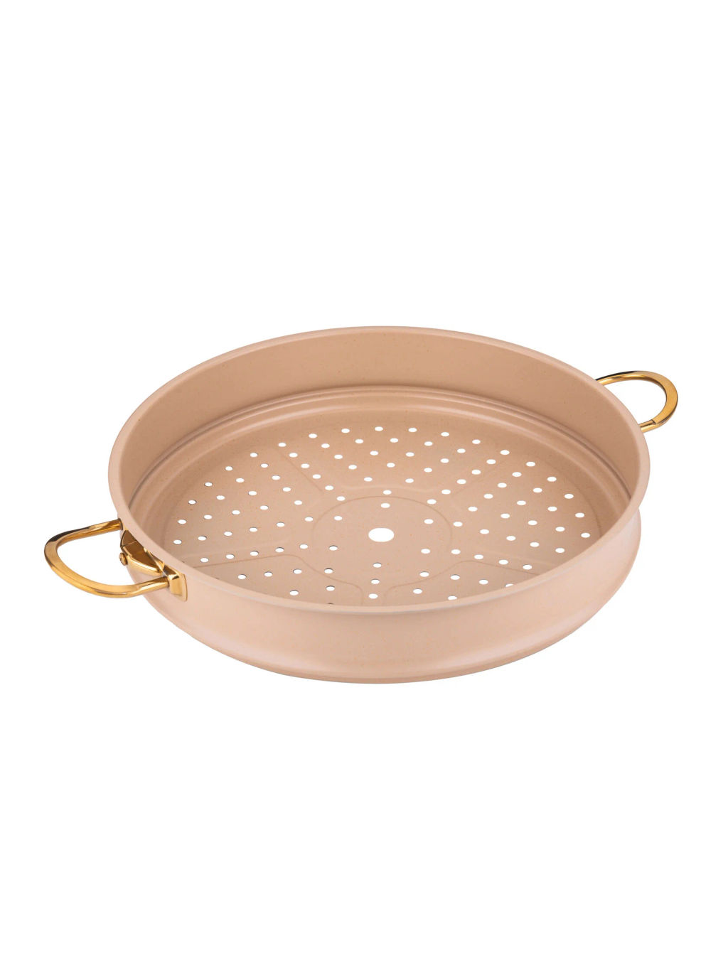 Решетка для мантоварки 32х10 с АПП, цвет: кремовый/золотой, арт. 32-CRM/GD-32