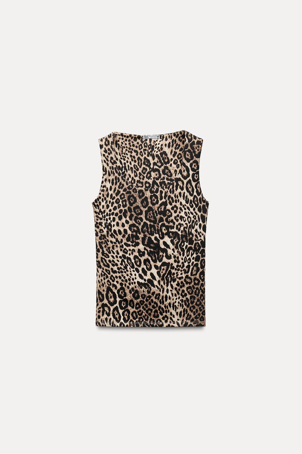 WIDE STRAP POLYAMIDE VEST TOP - Zara фото 21