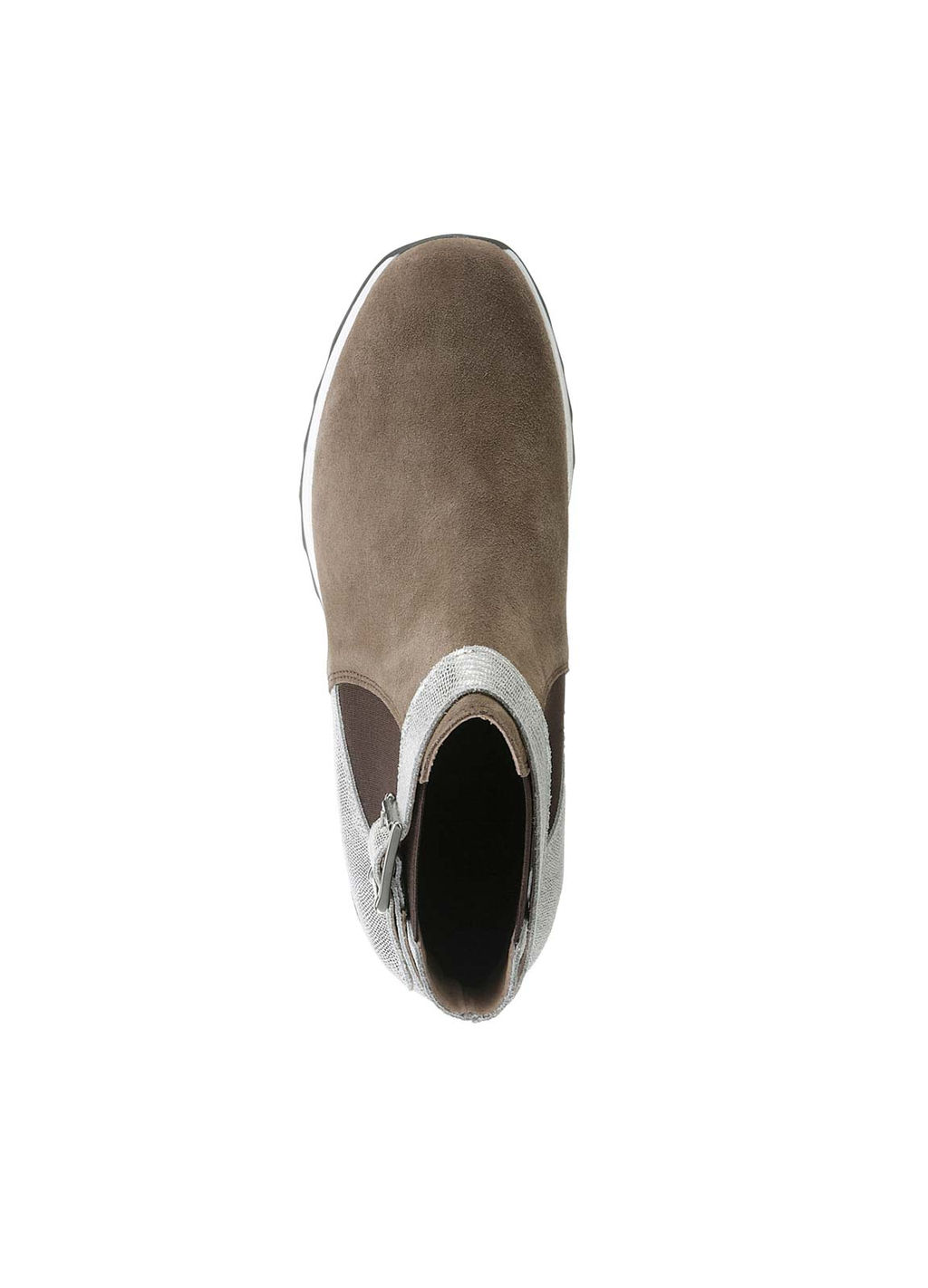 Полусапожки, серо-бежевые - Heine фото 4