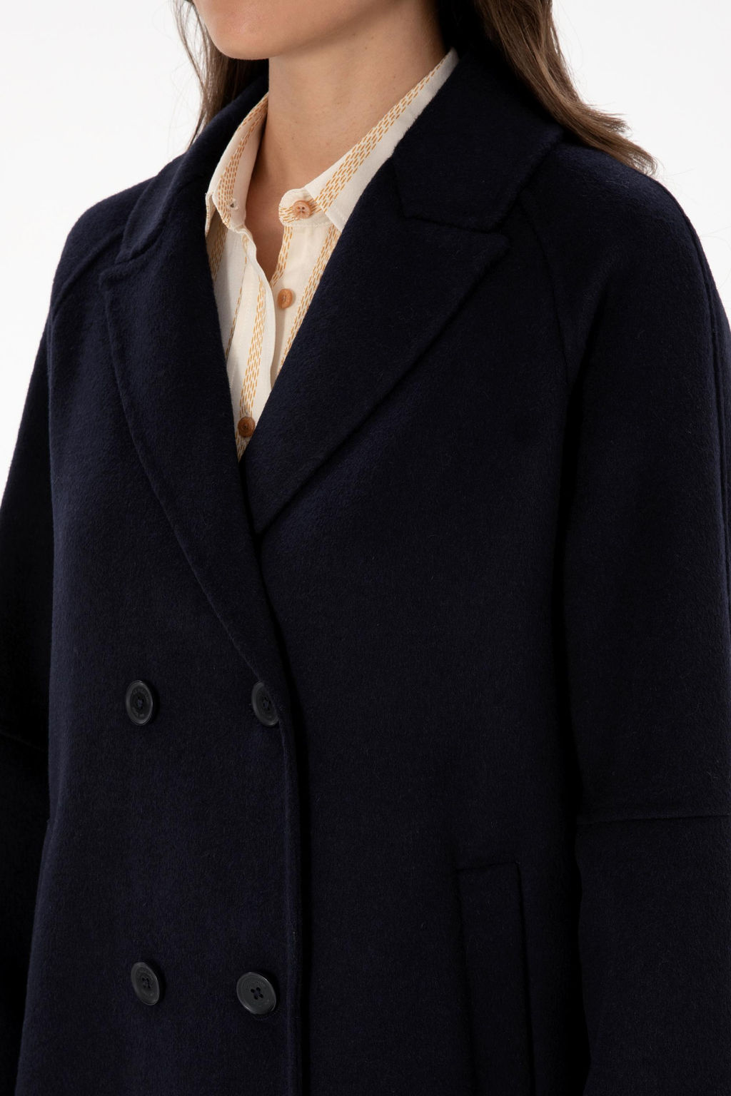 Kad_n Lacivert Ka_e Kaban - U.s. polo assn фото 6