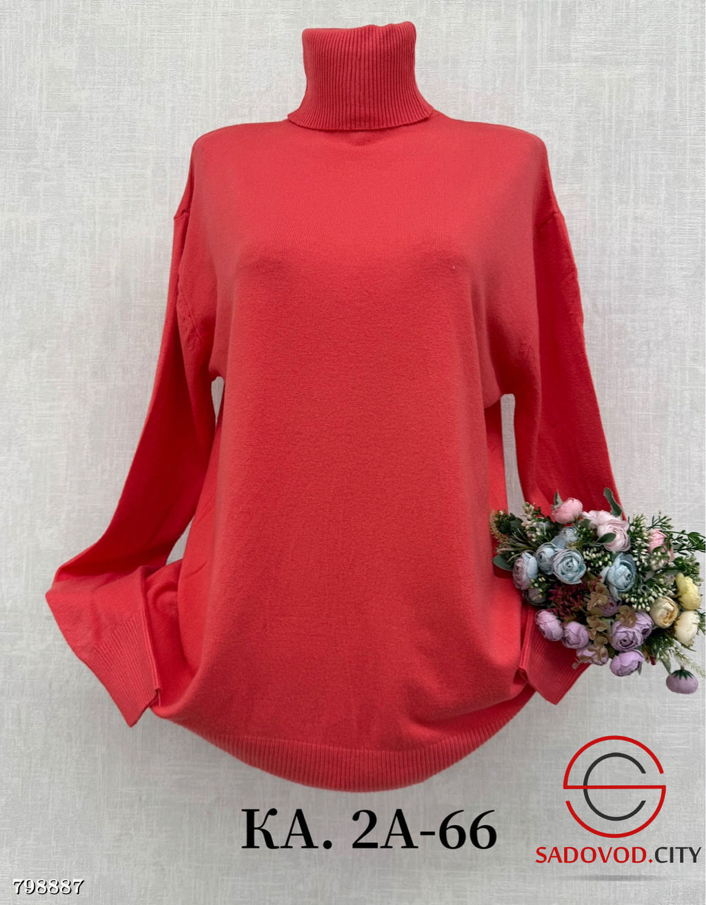 Водолазка женская однотонная - Bruno фото 6