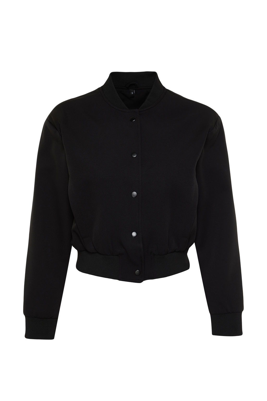 TRENDYOLMILLA Ekru Crop Ince Bomber Mont TWOSS24MO00032 фото 24