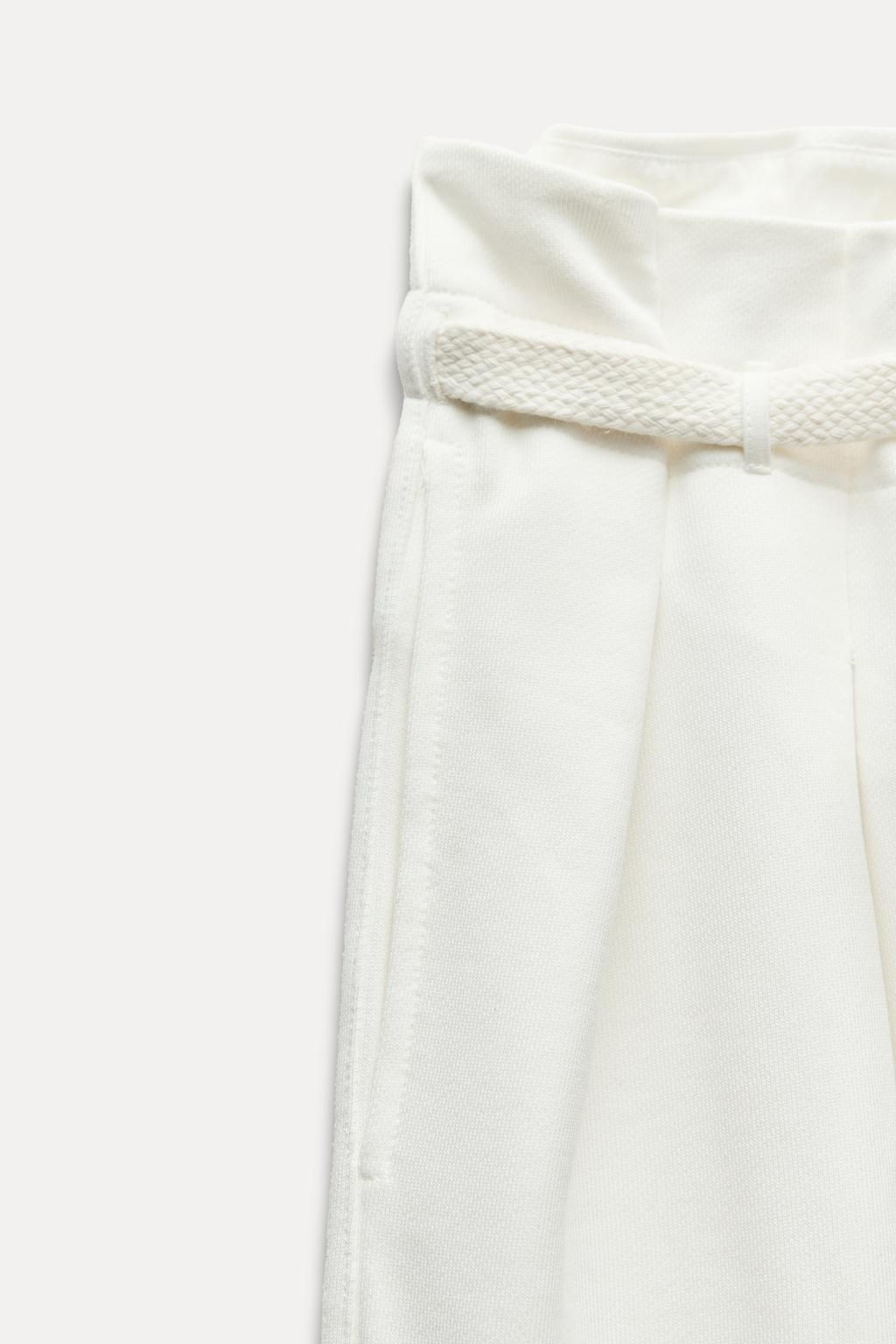 JOGGING TROUSERS WITH BELT - Zara фото 9