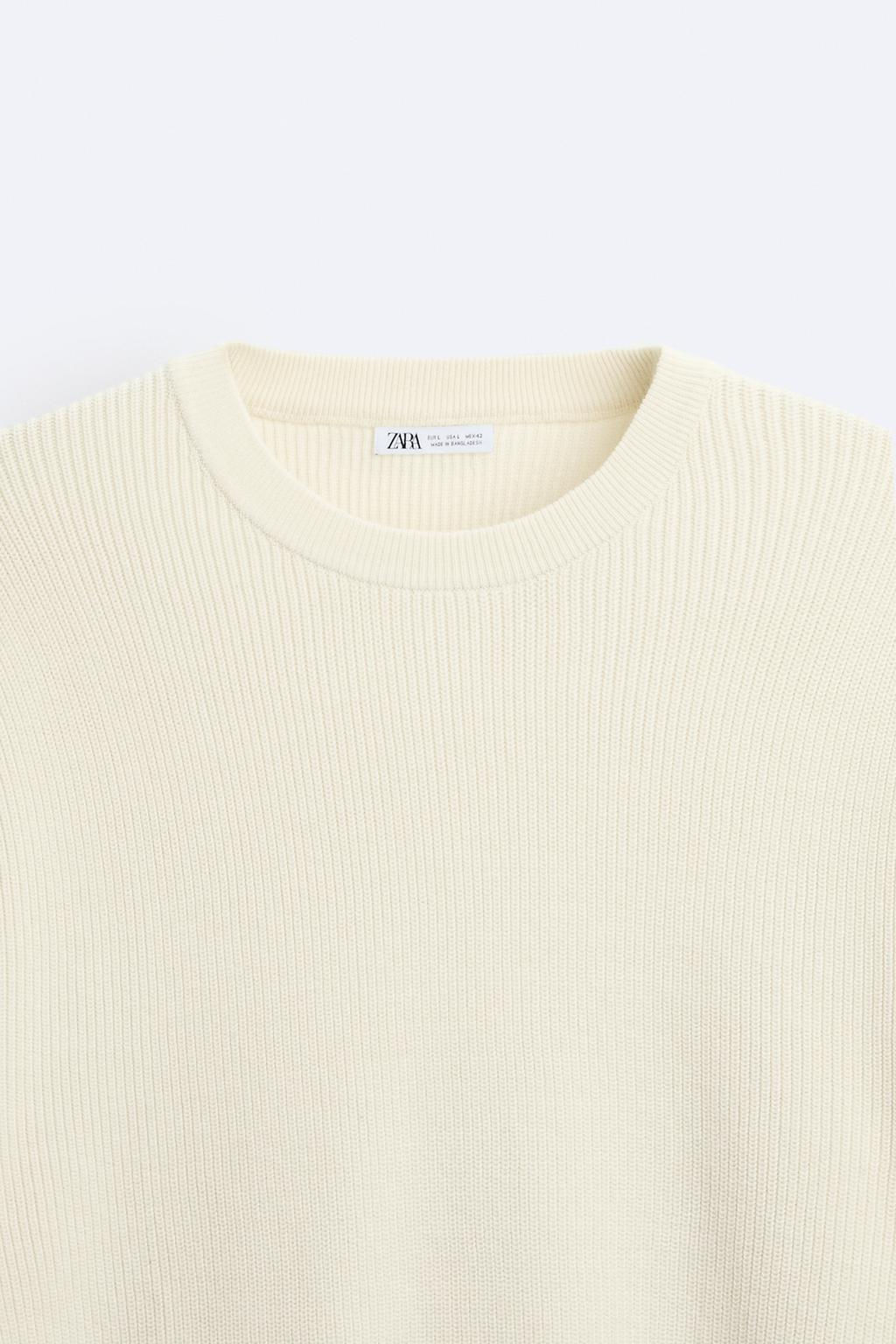 PURL KNIT SWEATER - Zara фото 35