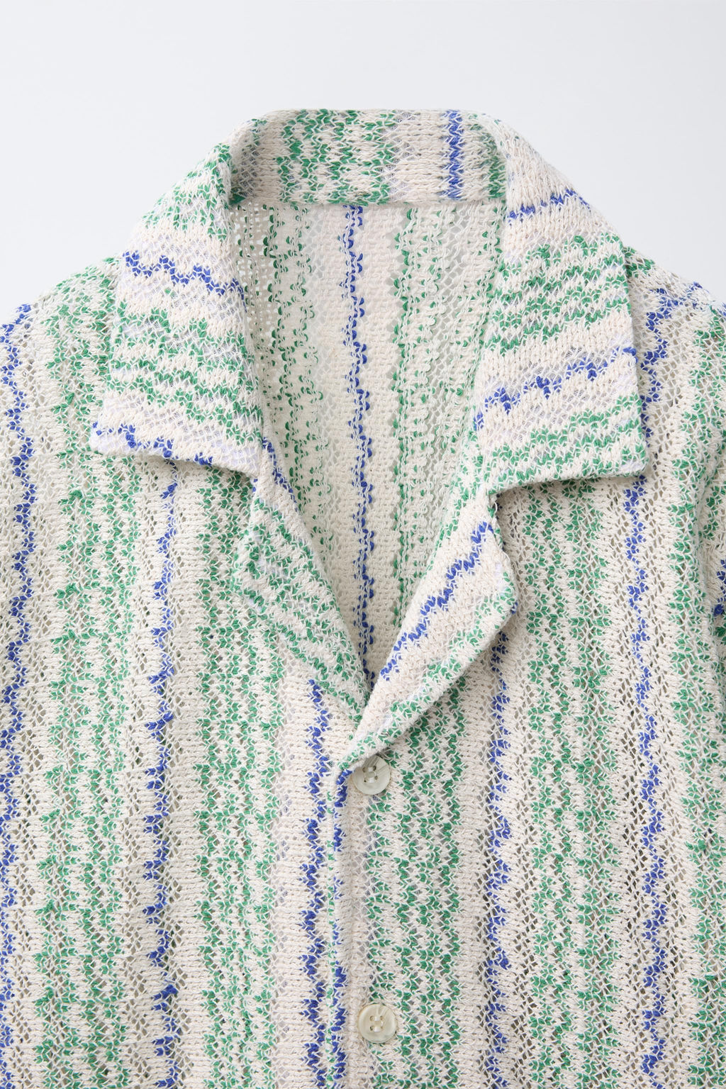 WAVY TEXTURED SHIRT - Zara фото 3