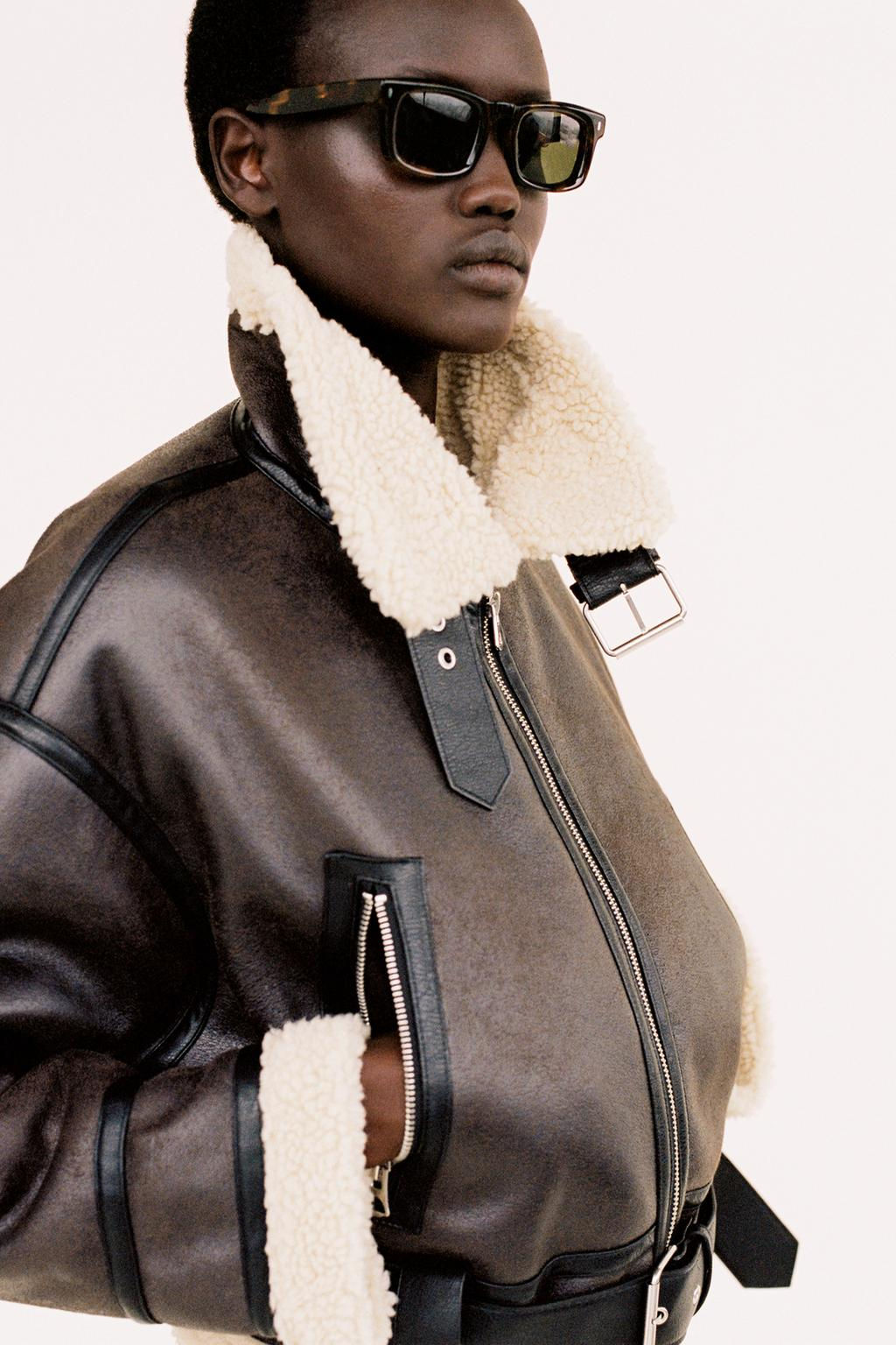 SHORT DOUBLE-FACED JACKET - Zara фото 11