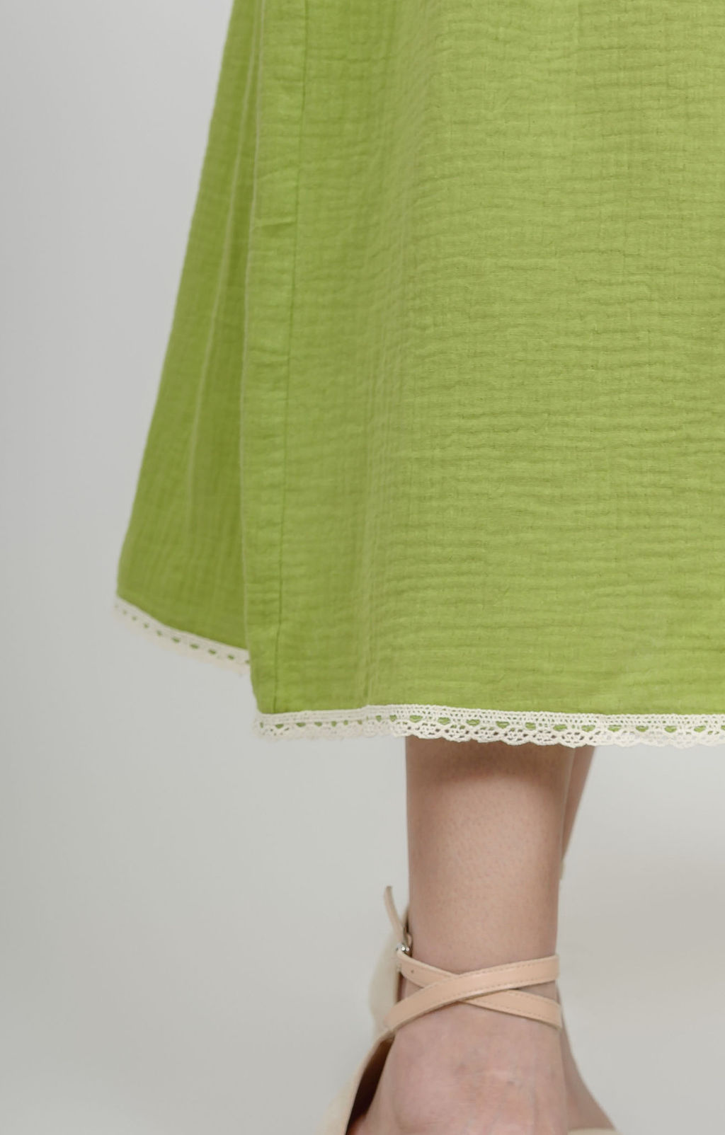 Платье из вареного муслина