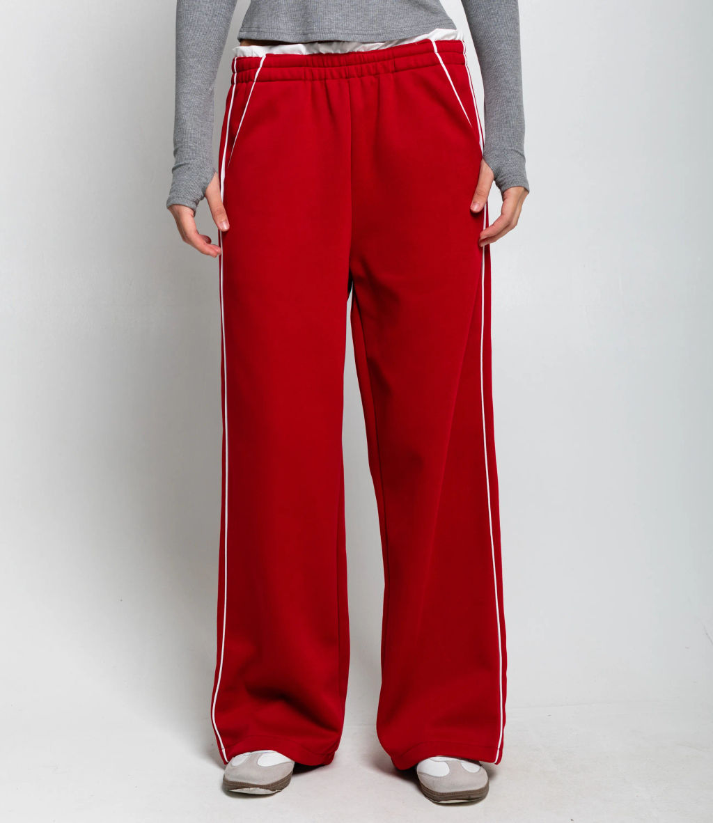 Спортивные брюки #КТ6661 (2), красный - Dommod фото 2