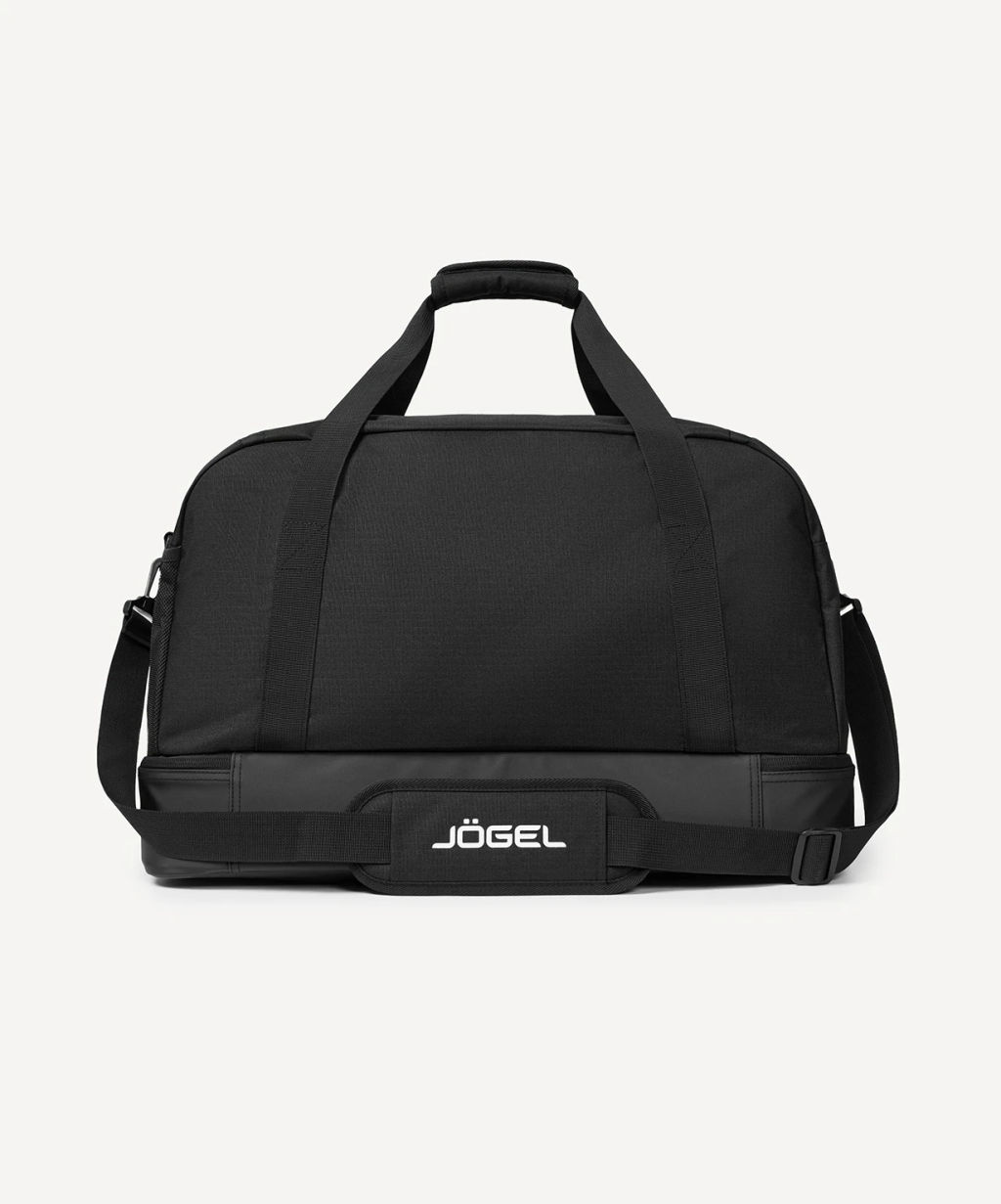 Сумка спортивная с двойным дном JOGEL Division Double Bottom Bag, черный  фото 3