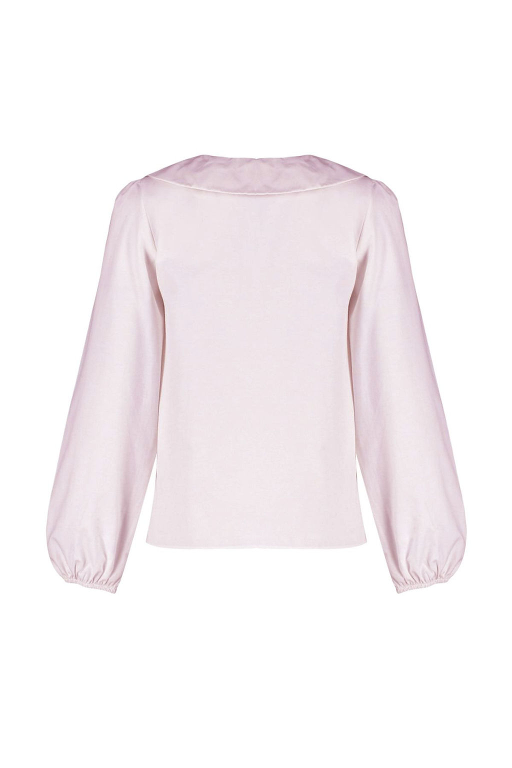 TRENDYOLMILLA Ekru Yakas? Nak?s Detayl? Pamuk Regular Normal Kal?p Dokuma Gomlek TWOSS23GO00009 фото 8