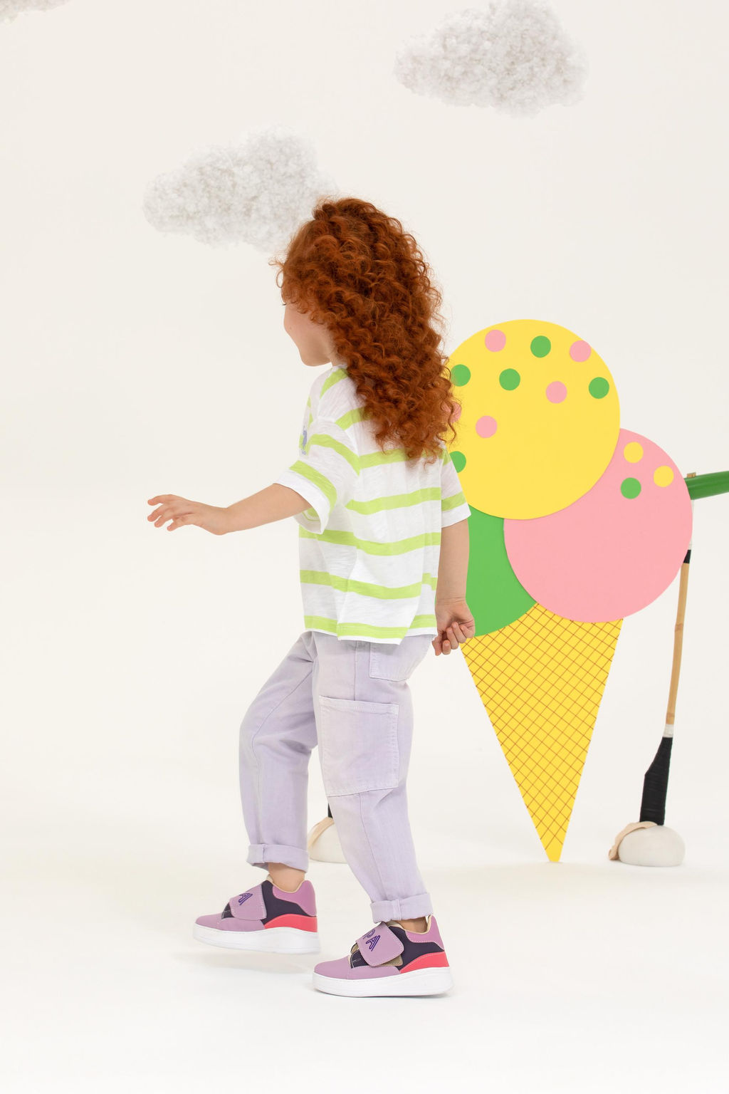 U. S. Polo Assn Сиреневые джинсовые брюки для девочки - U.s. polo assn фото 2